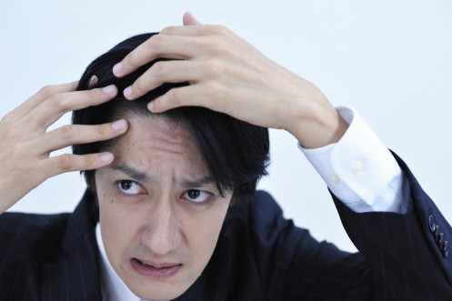 ストレスによる抜け毛